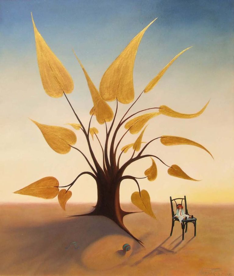 25-Lost childhood,75x65cm